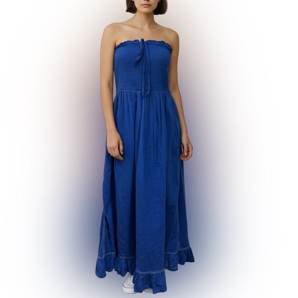 Urban Outfitters Dresses & Skirts - Urban Outfitters Strapless Royal Blue Dress